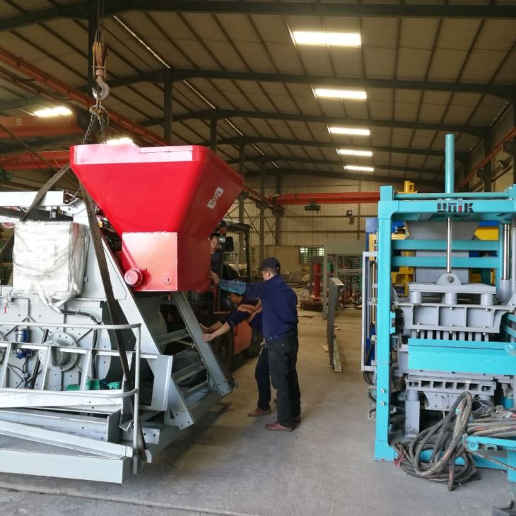 Twin Shaft Compulsory Concrete Mixer